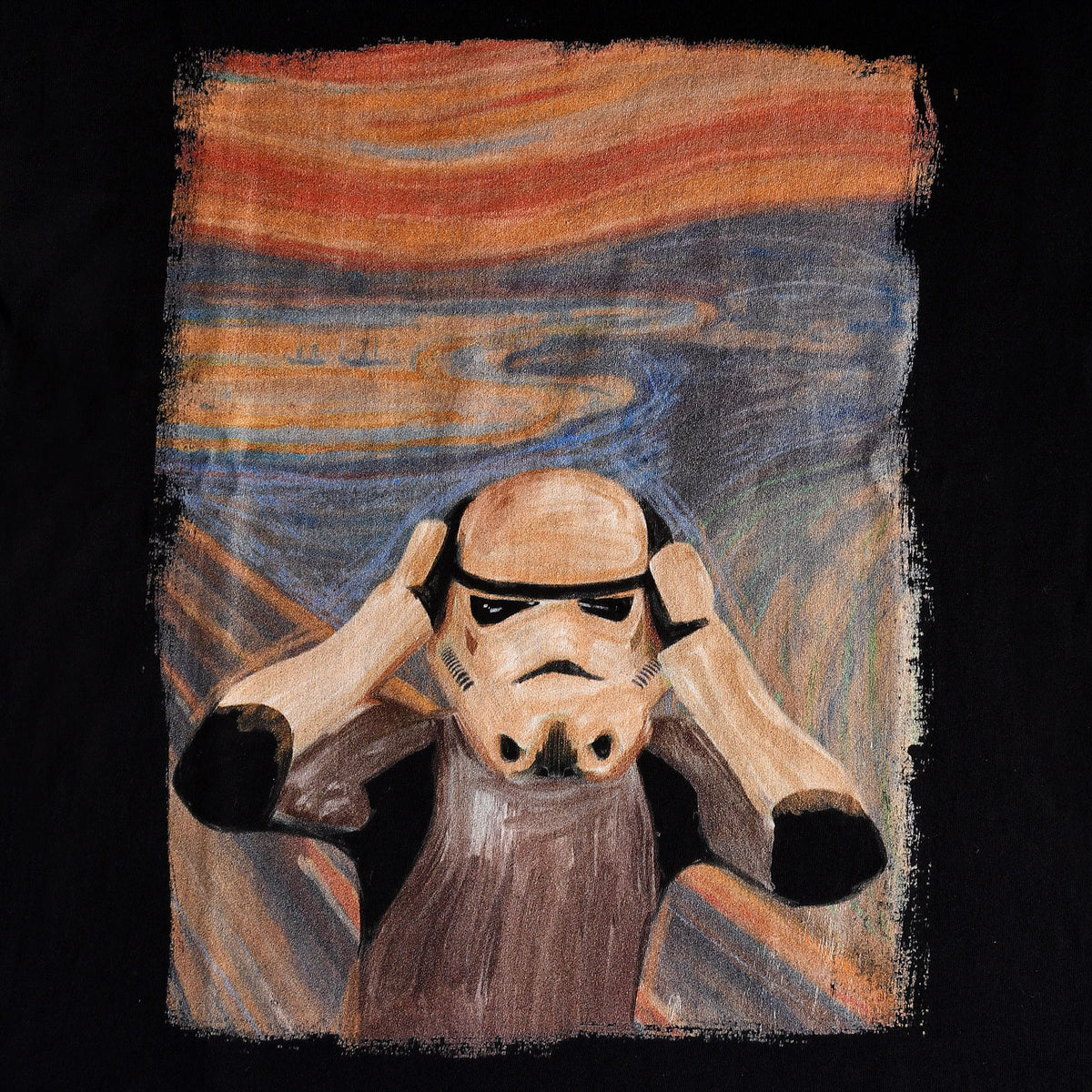Produktbild Original Stormtrooper Scream T-shirt svart