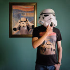 Produktbild Original Stormtrooper Scream T-shirt svart