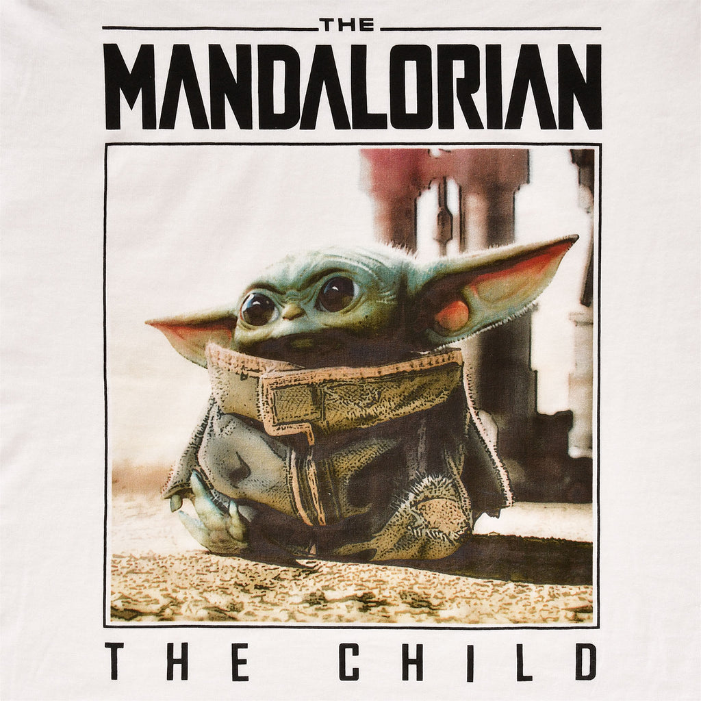 Produktbild The Child T-shirt vit - Star Wars The Mandalorian