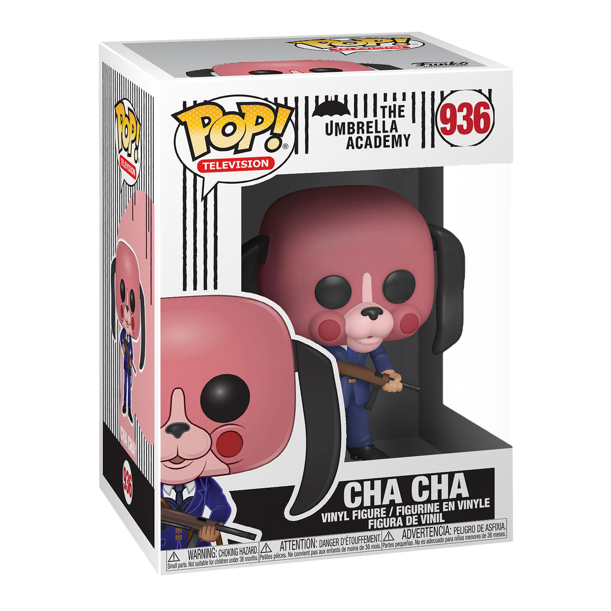 Produktbild The Umbrella Academy - Cha Cha med mask Funko Pop Figur