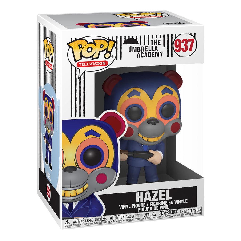 Produktbild The Umbrella Academy - Hazel med mask Funko Pop Figur