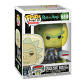 Produktbild Rick and Morty - Space Suit Rick med orm Funko Pop Figur