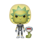 Produktbild Rick and Morty - Space Suit Rick med orm Funko Pop Figur