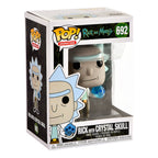 Produktbild Rick and Morty - Rick med Kristallskalle Funko Pop Figur