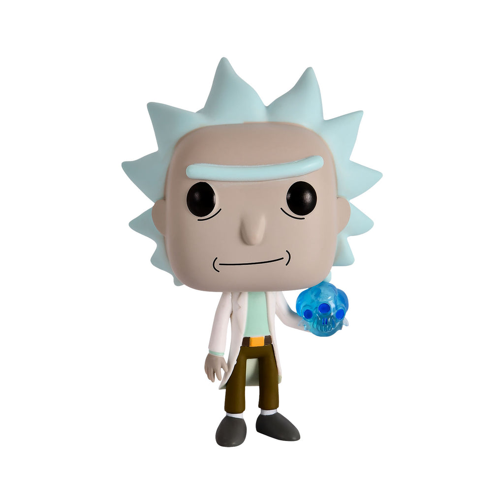 Produktbild Rick and Morty - Rick med Kristallskalle Funko Pop Figur
