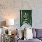 Produktbild Harry Potter - Slytherin emblem banner i filt