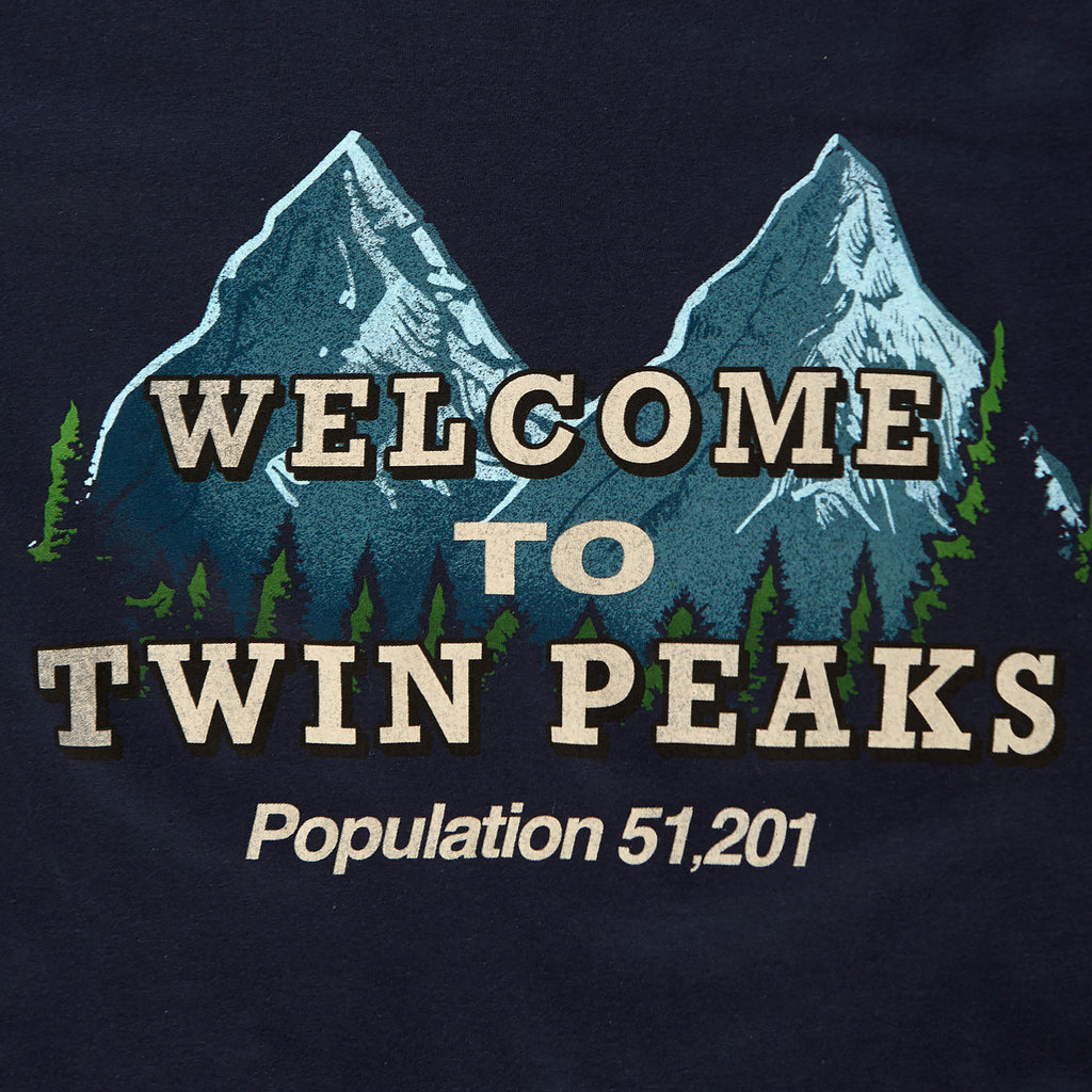 Produktbild Twin Peaks - Welcome to Twin Peaks T-shirt blå