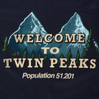 Produktbild Twin Peaks - Welcome to Twin Peaks T-shirt blå