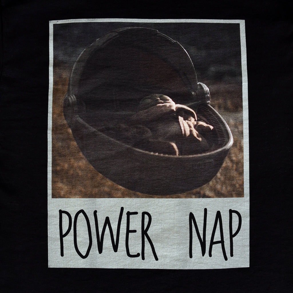 Produktbild The Child Power Nap T-Shirt svart - Star Wars The Mandalorian