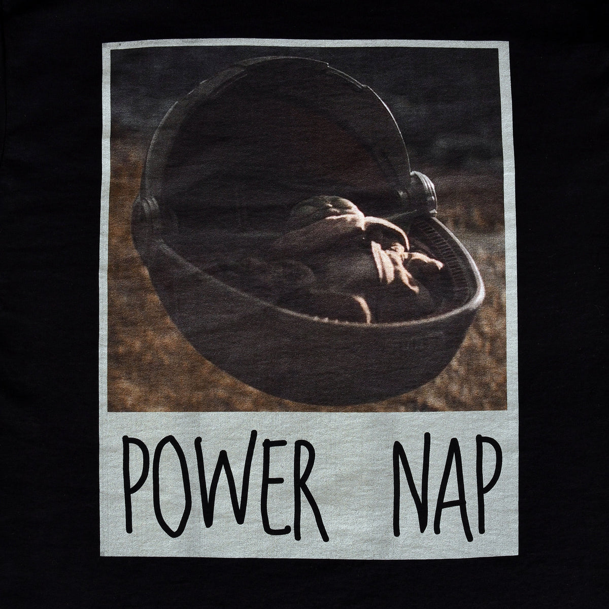 Produktbild The Child Power Nap T-Shirt svart - Star Wars The Mandalorian