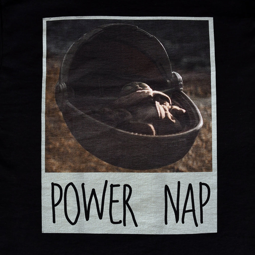 Produktbild The Child Power Nap T-Shirt svart - Star Wars The Mandalorian