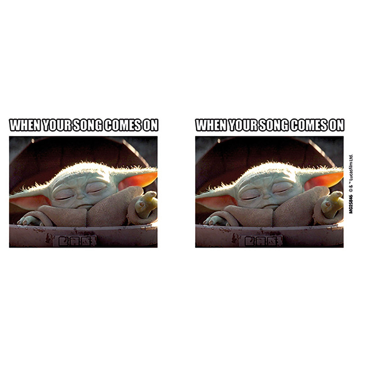 Produktbild The Child Your Song Comes On Mugg - Star Wars The Mandalorian