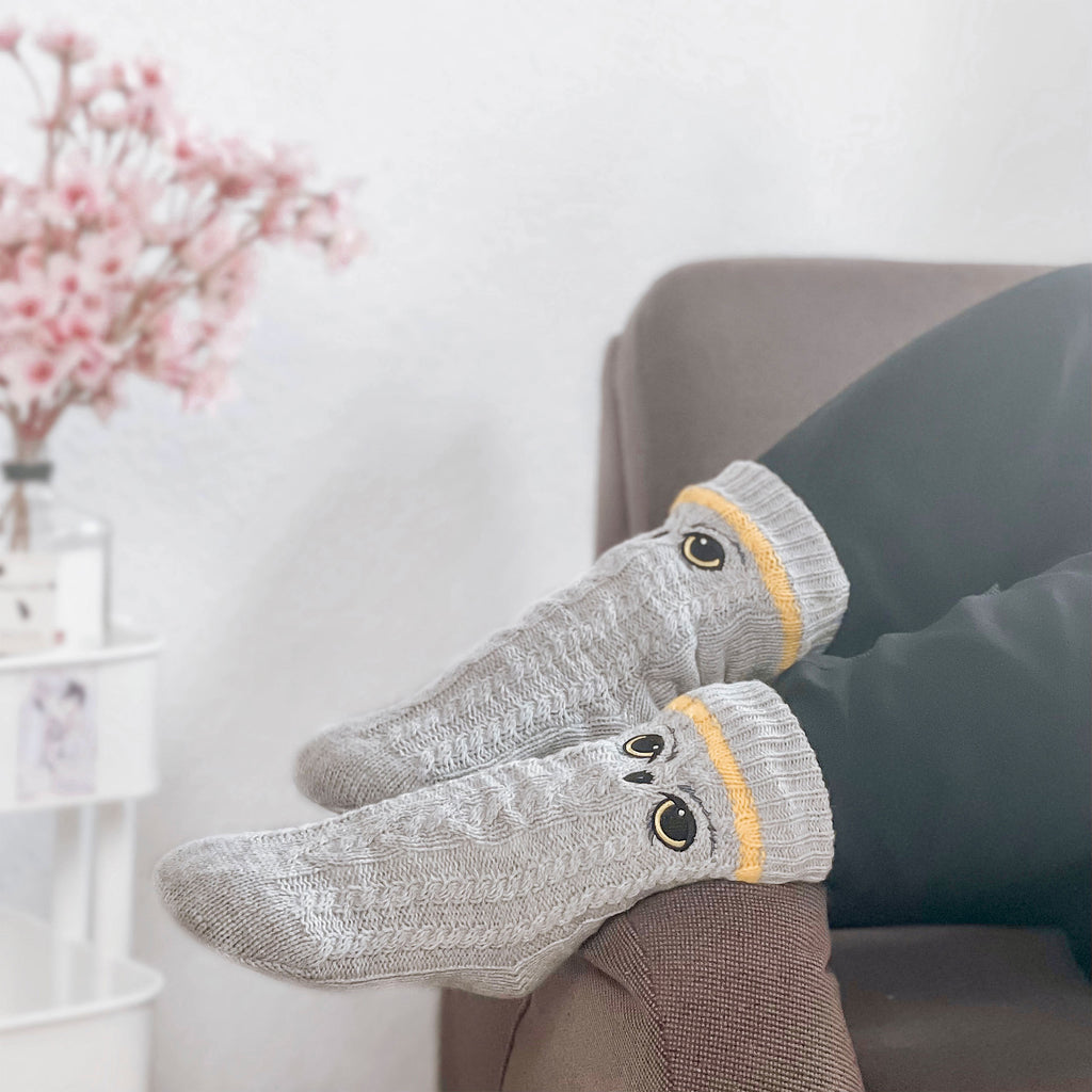 Produktbild Harry Potter - Hedwig strumpor grå