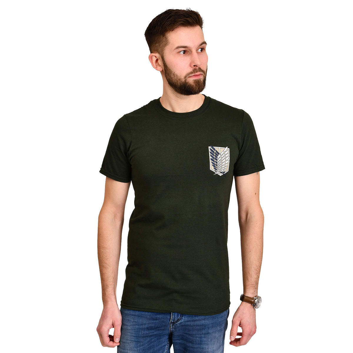 Produktbild Attack on Titan - Survey Corps T-shirt grön
