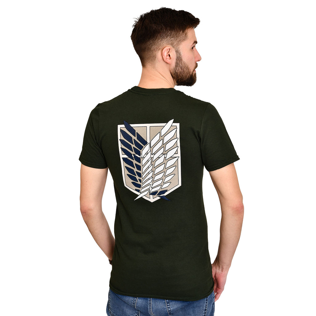 Produktbild Attack on Titan - Survey Corps T-shirt grön