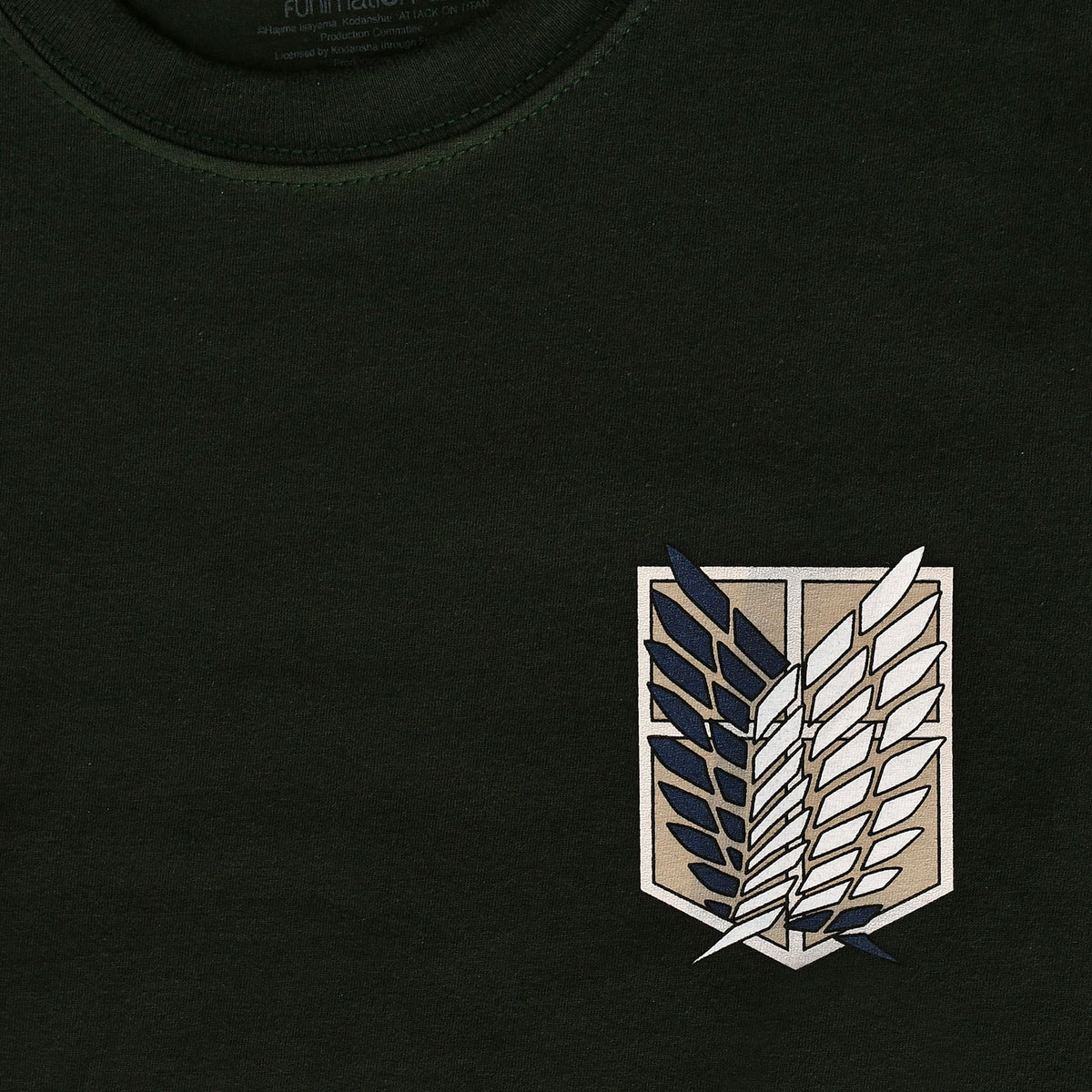 Produktbild Attack on Titan - Survey Corps T-shirt grön