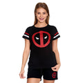Produktbild Deadpool - Logo Pyjamas kort dam svart