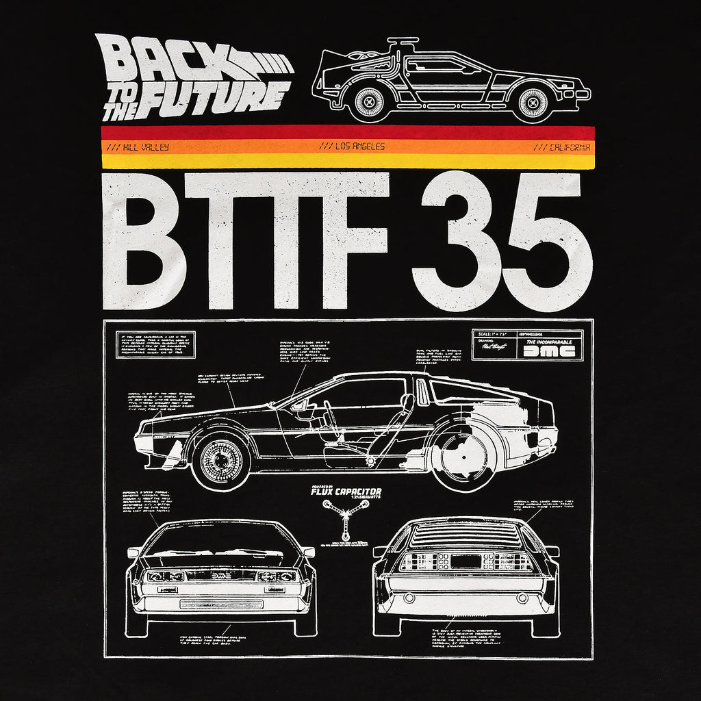 Produktbild Tillbaka till framtiden - BTTF 35 T-shirt svart