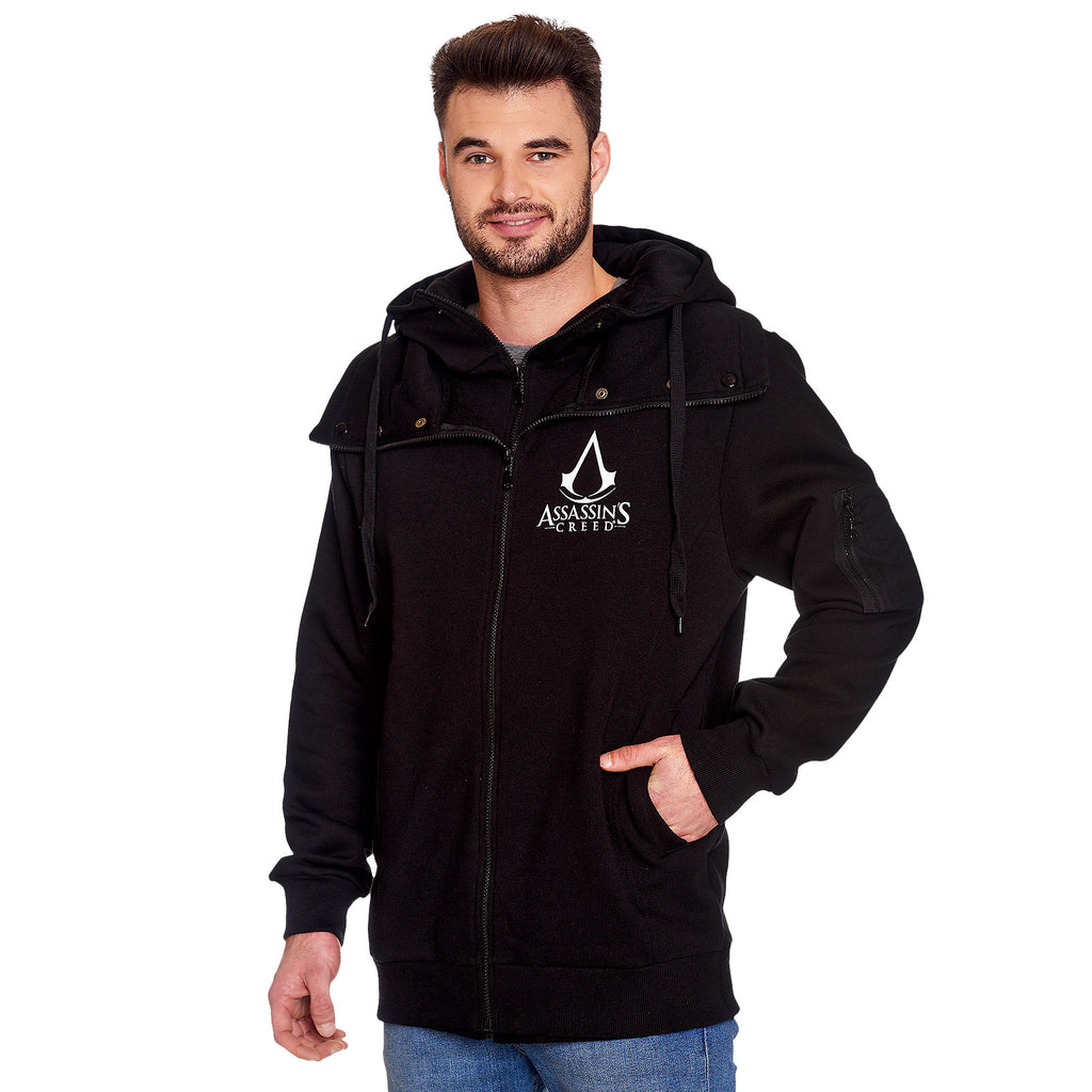 Produktbild Assassins Creed - Logo svart tvåskikts hoodie