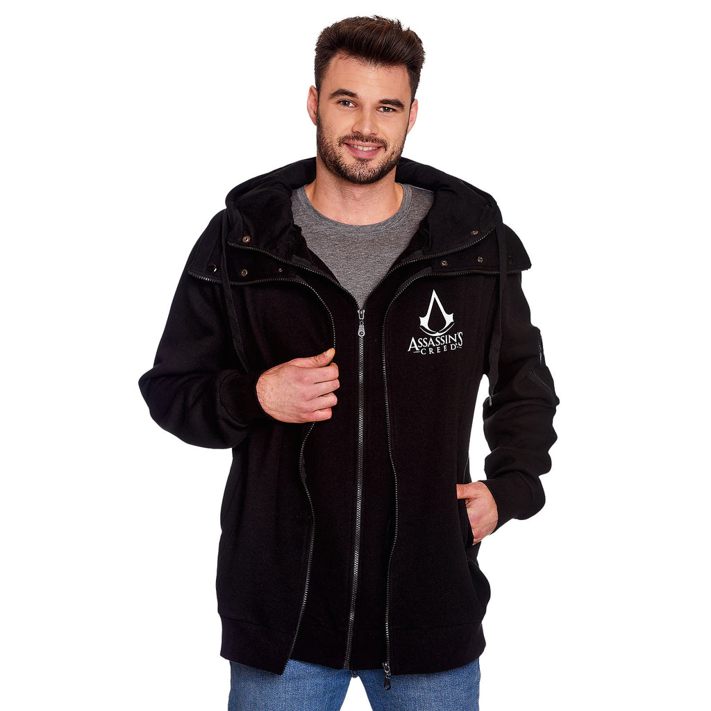 Produktbild Assassins Creed - Logo svart tvåskikts hoodie