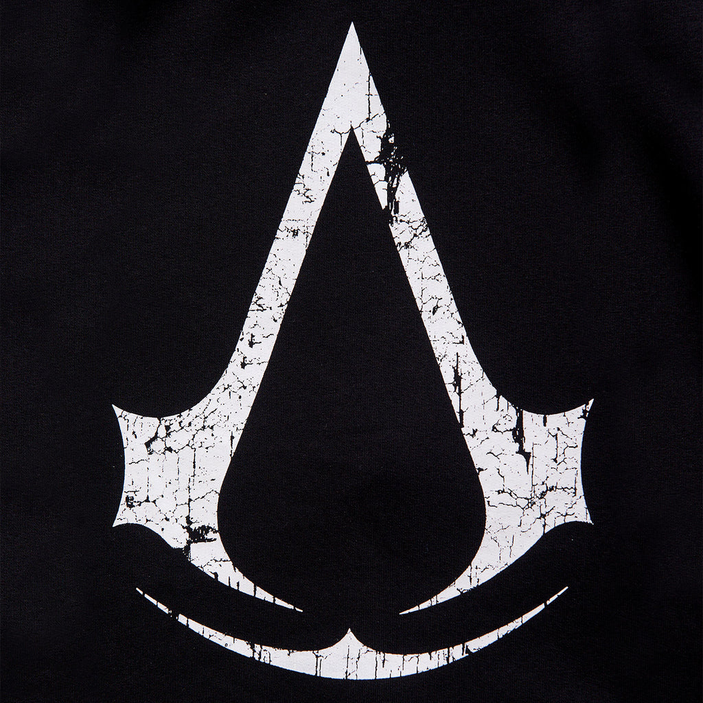 Produktbild Assassins Creed - Logo svart tvåskikts hoodie