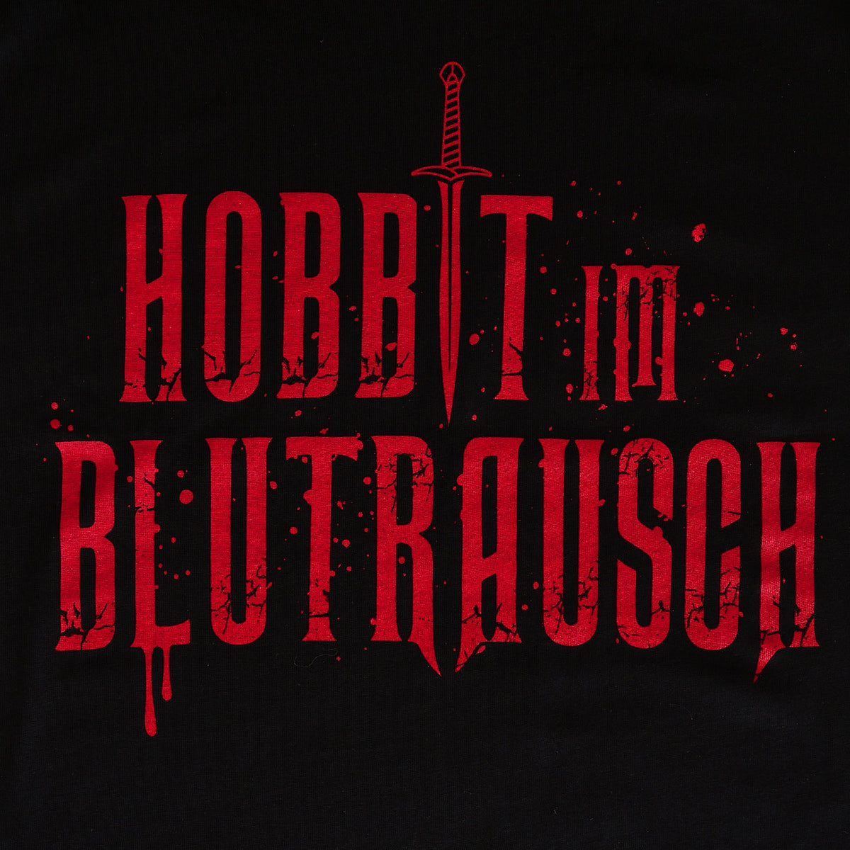 Produktbild Blodrus T-shirt svart