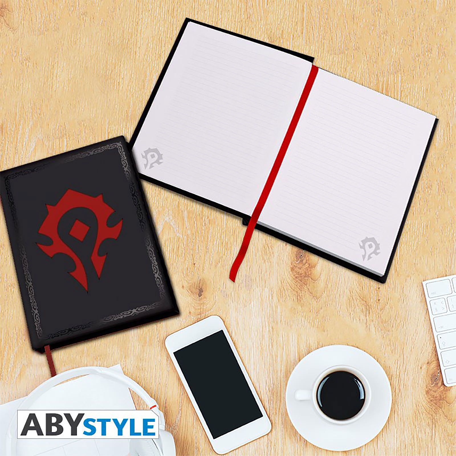 Produktbild World of Warcraft - Horde-logotyp Anteckningsbok