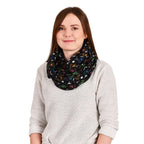 Produktbild Harry Potter - Hogwarts vapensköld loopscarf svart