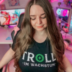 Produktbild Troll i tillväxt T-shirt svart