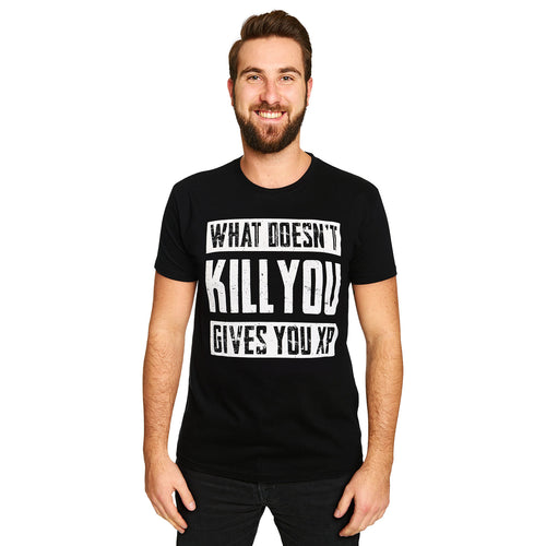 Produktbild What Doesn't Kill You Gives You XP T-shirt svart