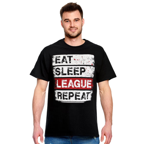 Produktbild Daily Routine T-shirt för League of Legends-fans svart