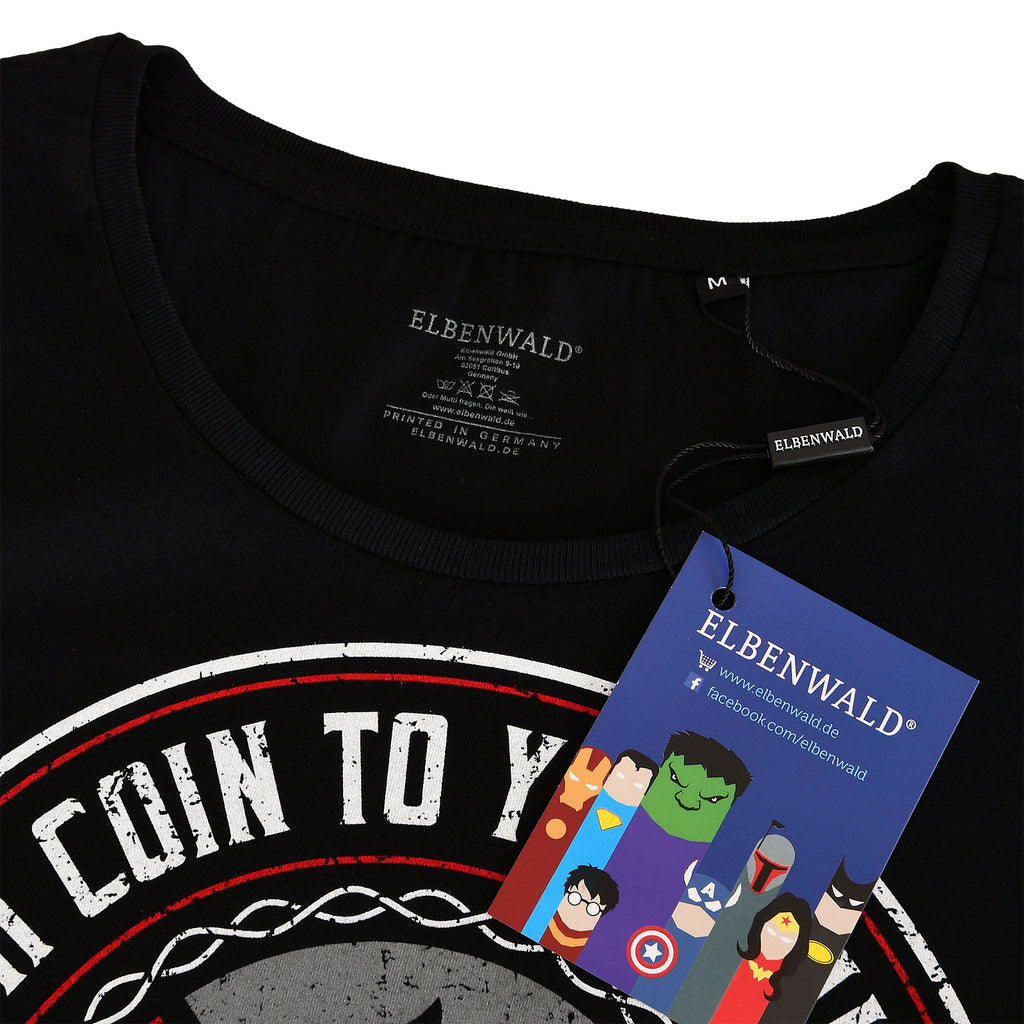 Produktbild Toss a Coin dam T-shirt för Witcher-fans svart