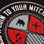 Produktbild Toss a Coin Hoodie för Witcher-fans svart