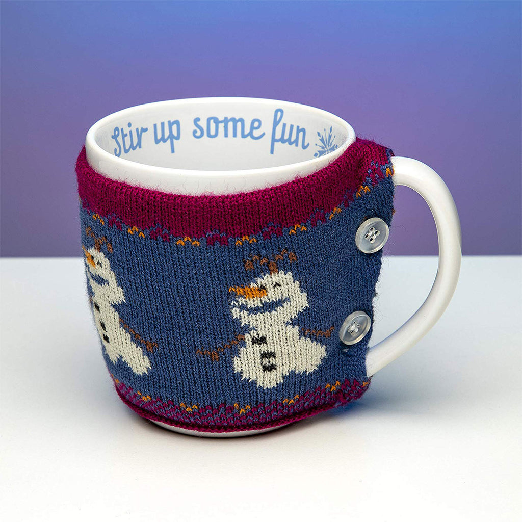 Produktbild Frozen - Olaf mugg med koppvärmare