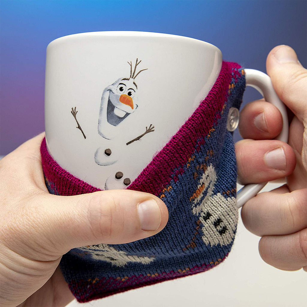 Produktbild Frozen - Olaf mugg med koppvärmare