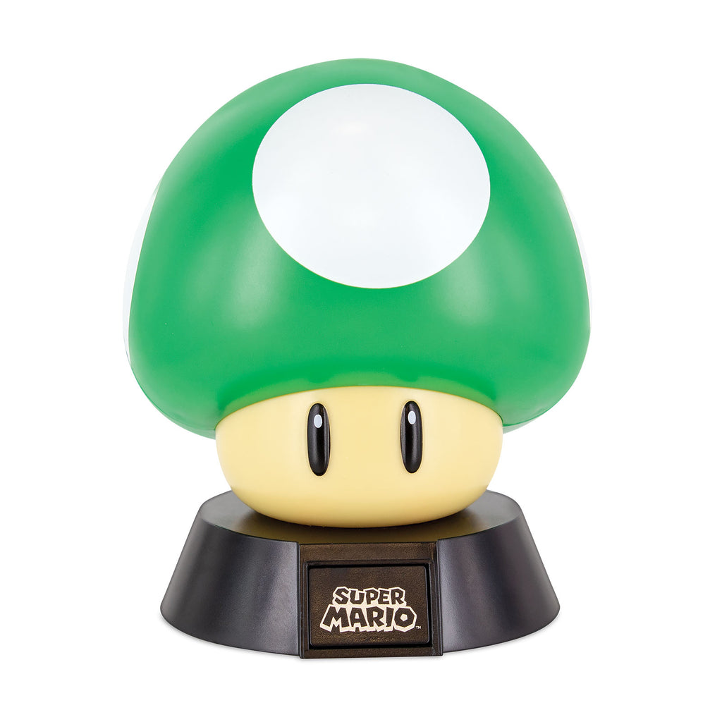Produktbild Super Mario - 1 UP Svamp Ikoner 3D Bordslampa