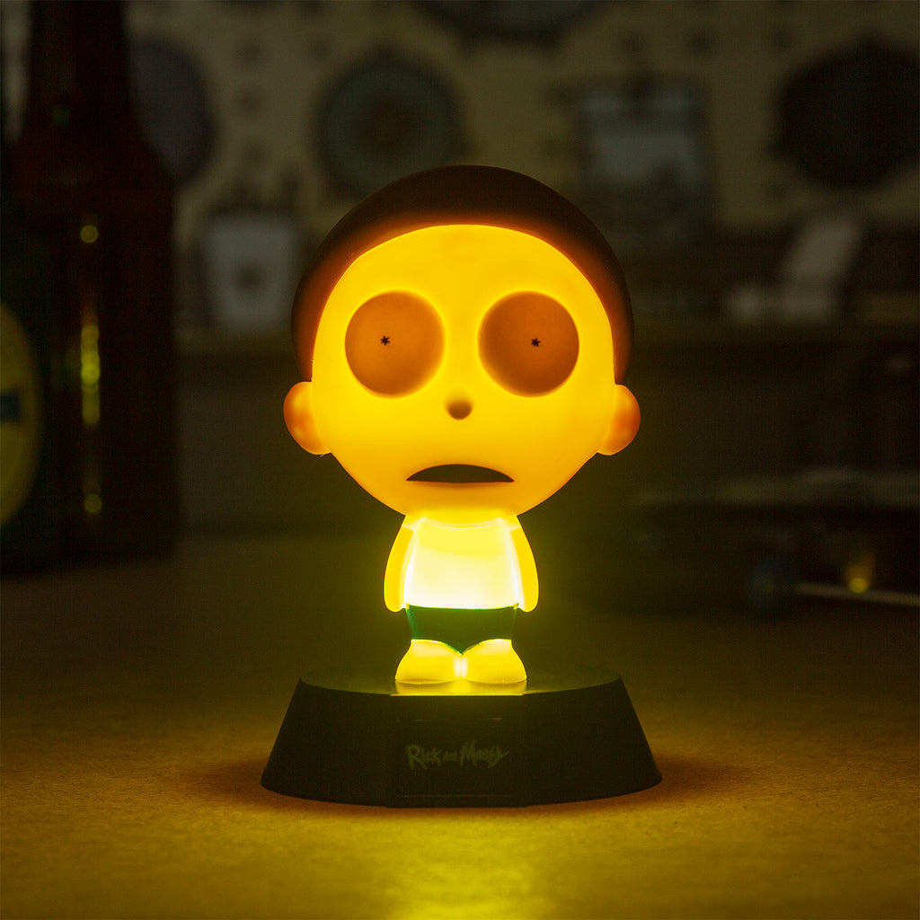 Produktbild Rick and Morty - Morty Icons 3D Bordslampa