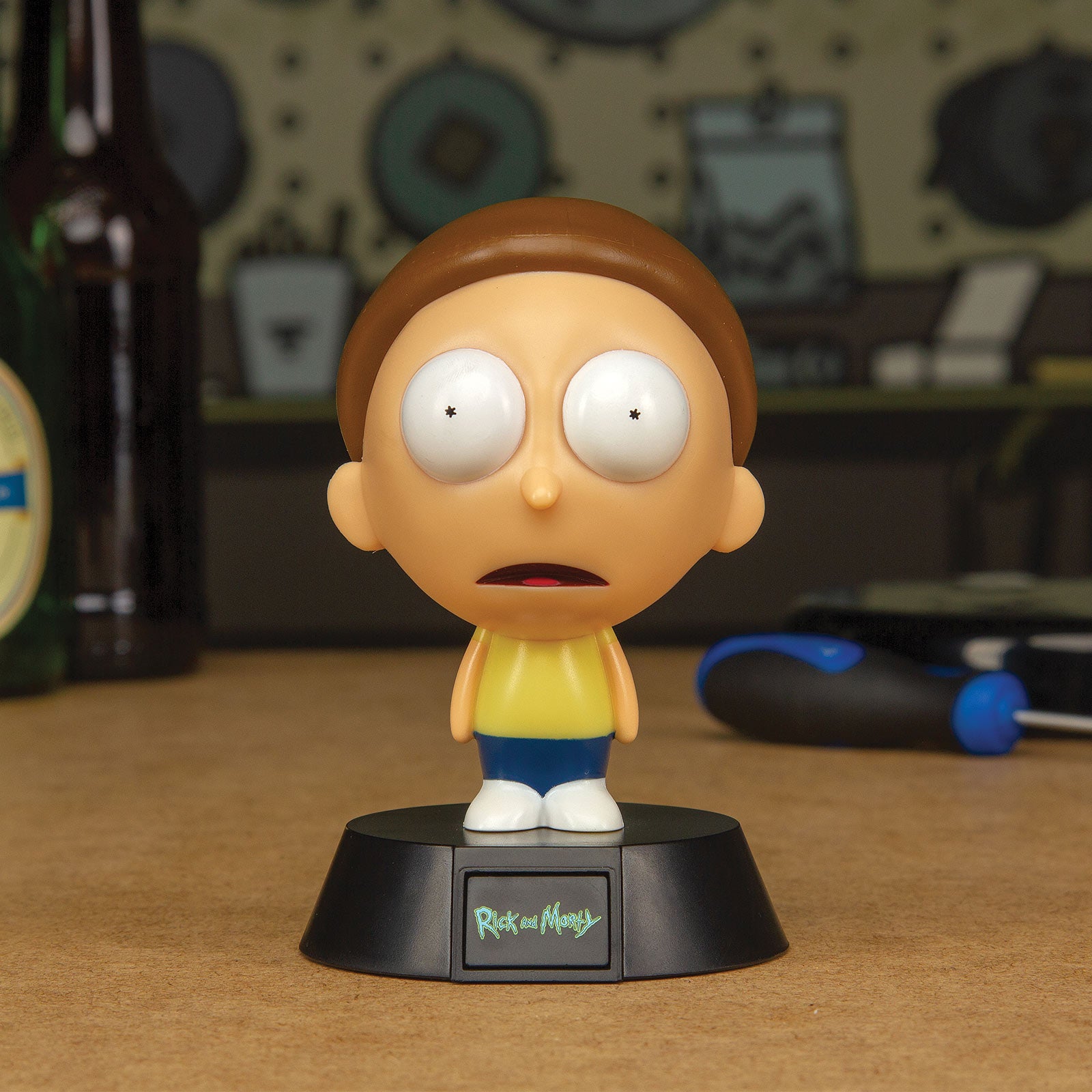 Produktbild Rick and Morty - Morty Icons 3D Bordslampa