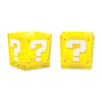 Produktbild Super Mario - Frågeteckenblock Glas-set
