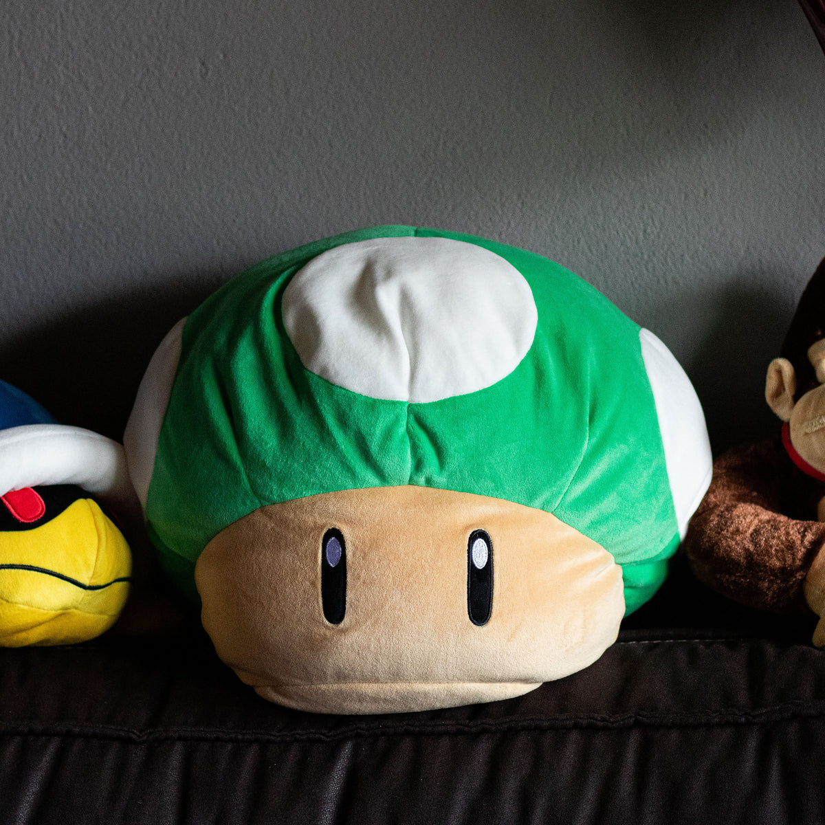 Produktbild Super Mario - 1 UP Svamp Plyschfigur XL