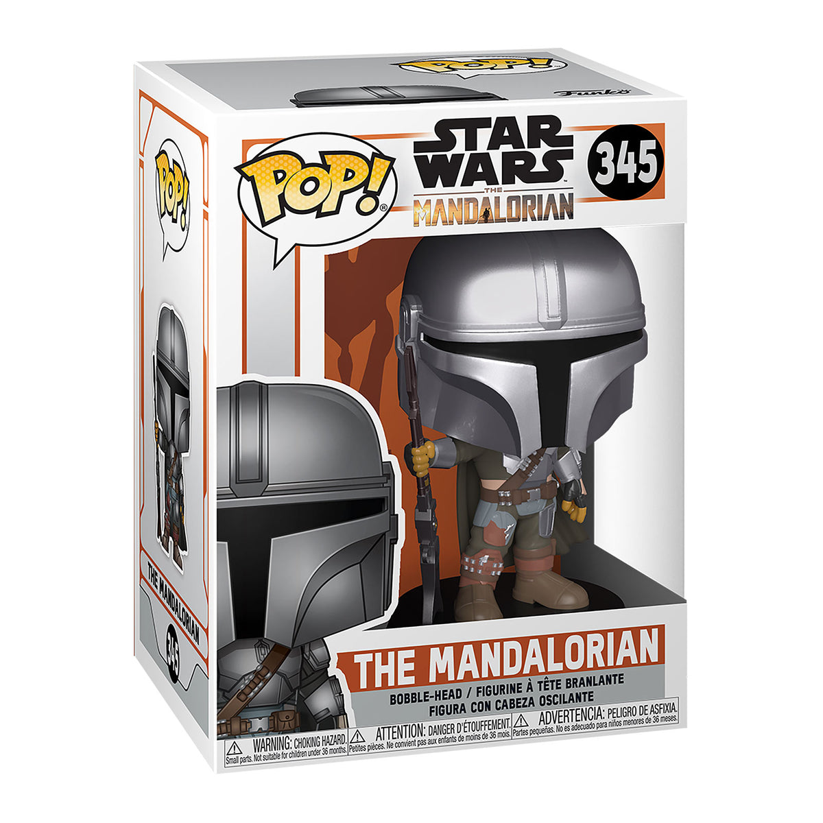 Produktbild The Mandalorian Funko Pop Vickhuvud-Figur - Star Wars