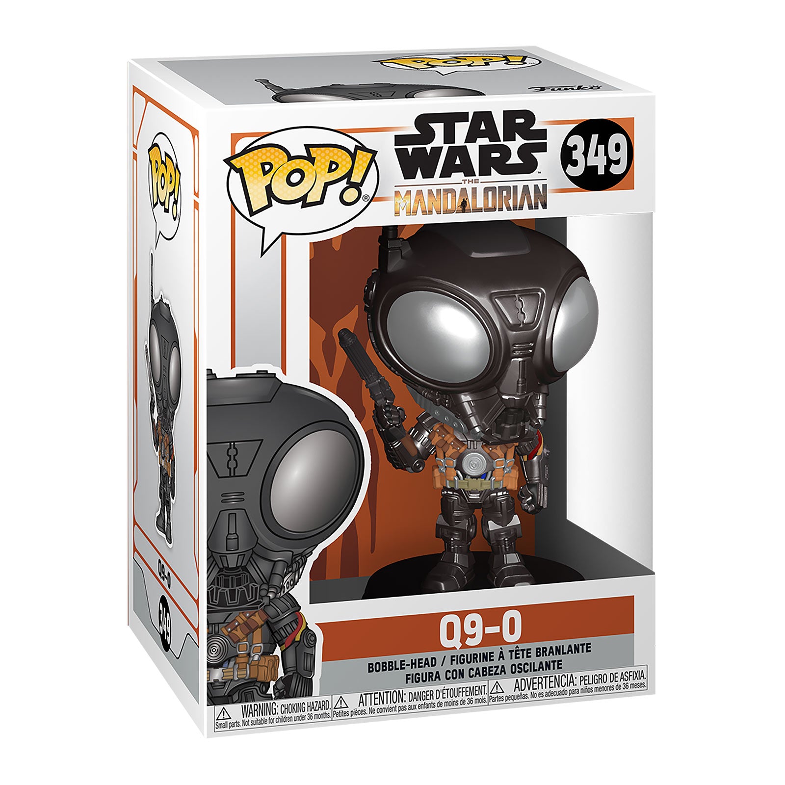 Produktbild Q9-0 Funko Pop Vickande huvud-figur - Star Wars The Mandalorian