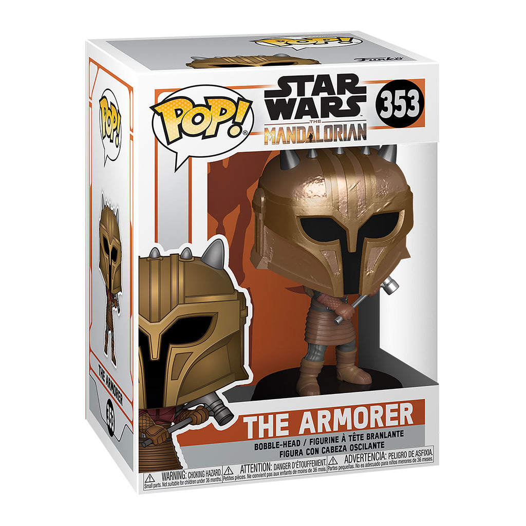 Produktbild The Armorer Funko Pop-vickningsfigur - Star Wars The Mandalorian