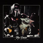 Produktbild The Child is My Co-Pilot T-shirt svart - Star Wars The Mandalorian