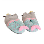 Produktbild Pusheen - Plysch Tofflor Sjöjungfru
