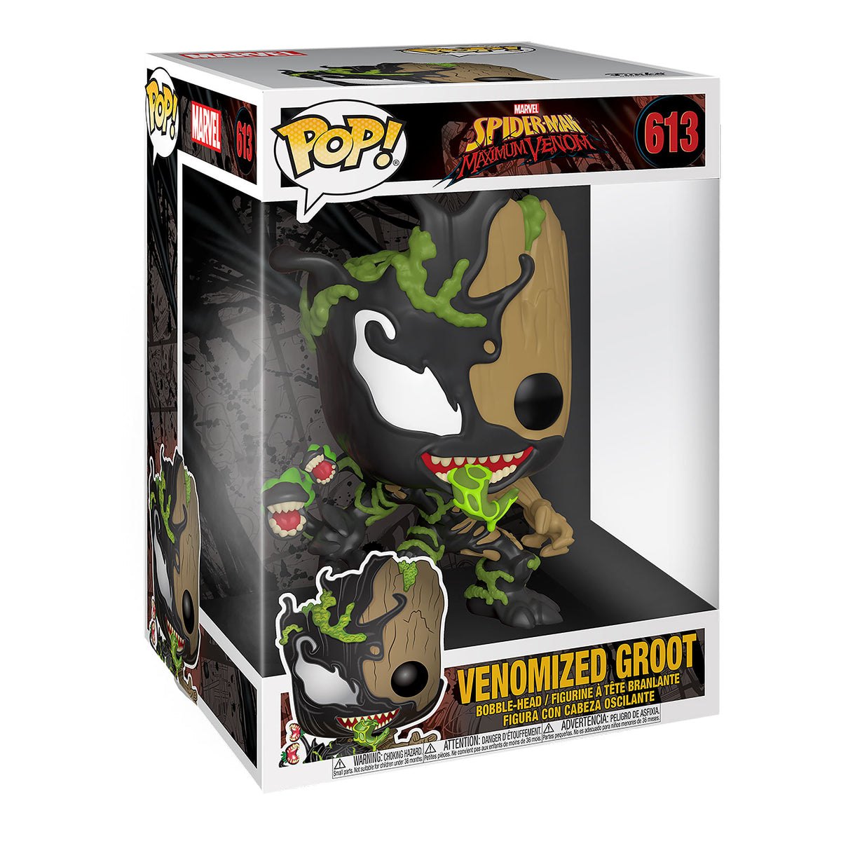 Produktbild Marvel - Venomized Groot Funko Pop vickande huvud-figur 25 cm