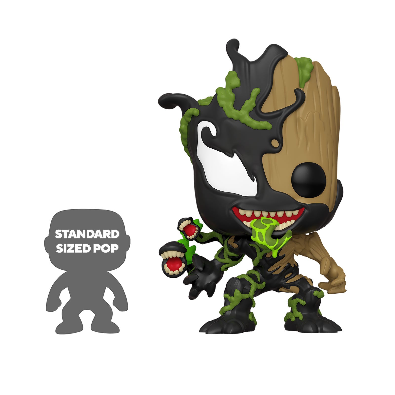 Produktbild Marvel - Venomized Groot Funko Pop vickande huvud-figur 25 cm