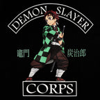 Produktbild Demon Slayer - Tanjiro Kamado T-shirt svart