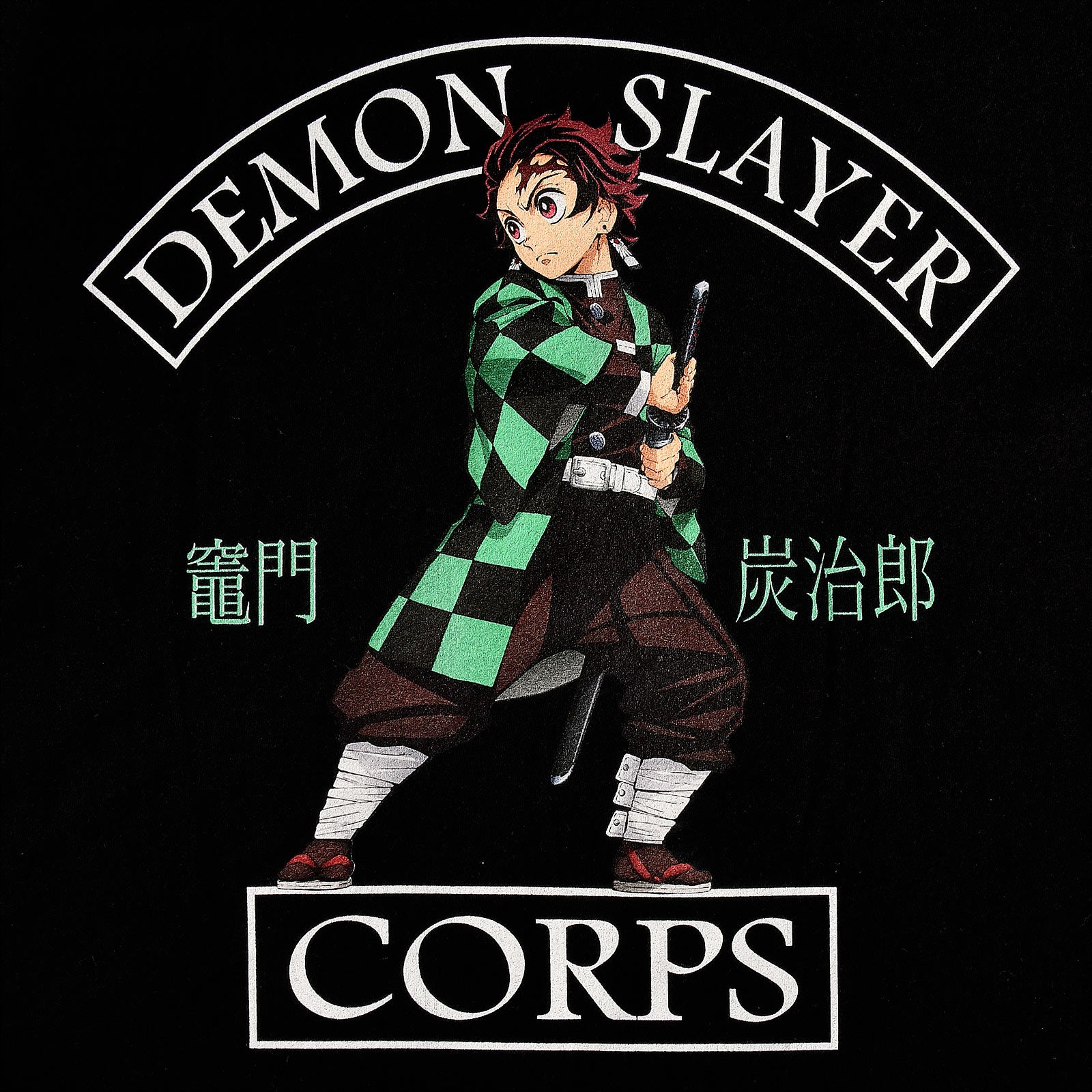Produktbild Demon Slayer - Tanjiro Kamado T-shirt svart