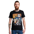 Produktbild Demon Slayer - Karaktärsposter T-shirt svart